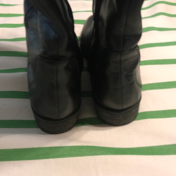 Black leather knee high Sam Edelman boots 8.5 - Picture 2 of 5